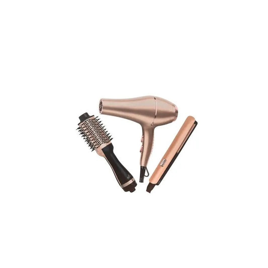 Set Keratina: Secador + Plancha + Cepillo